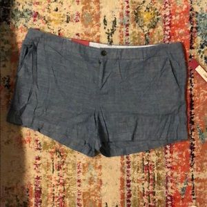 NWT Chambray Shorts